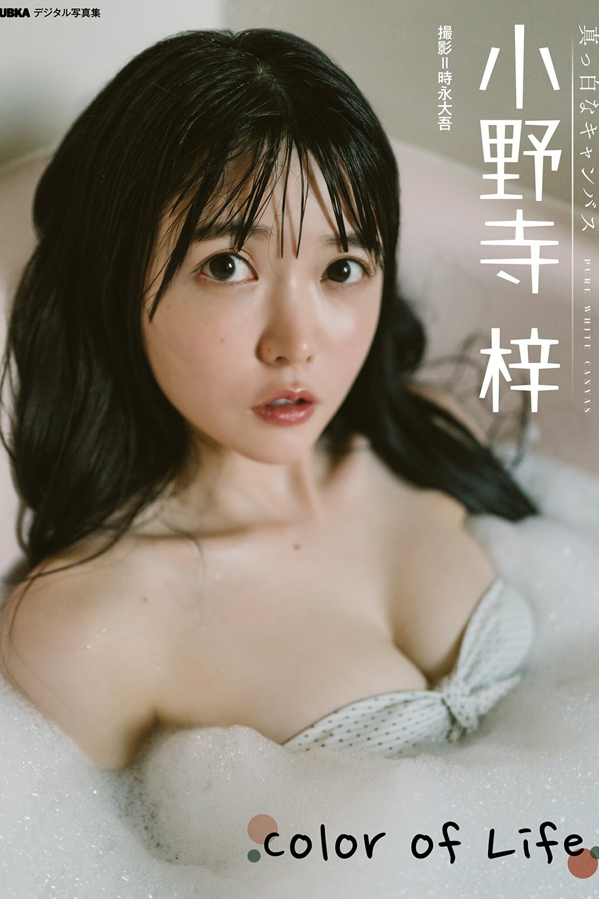 BUBKA Photobook Azusa Onodera 小野寺梓 – Color Of Life