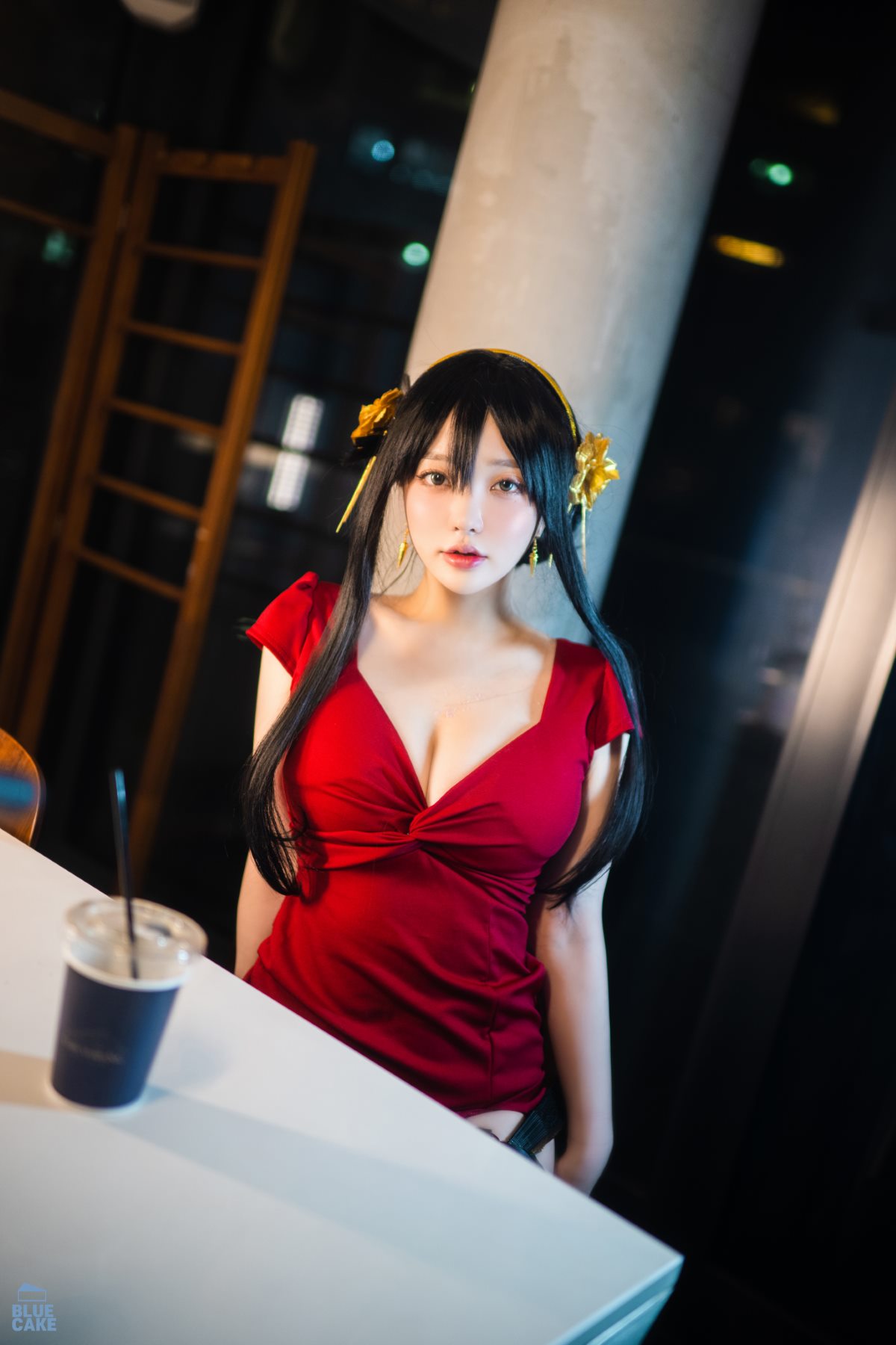 BlueCake Yeeun BlackRose RED 0071 0504708039.jpg