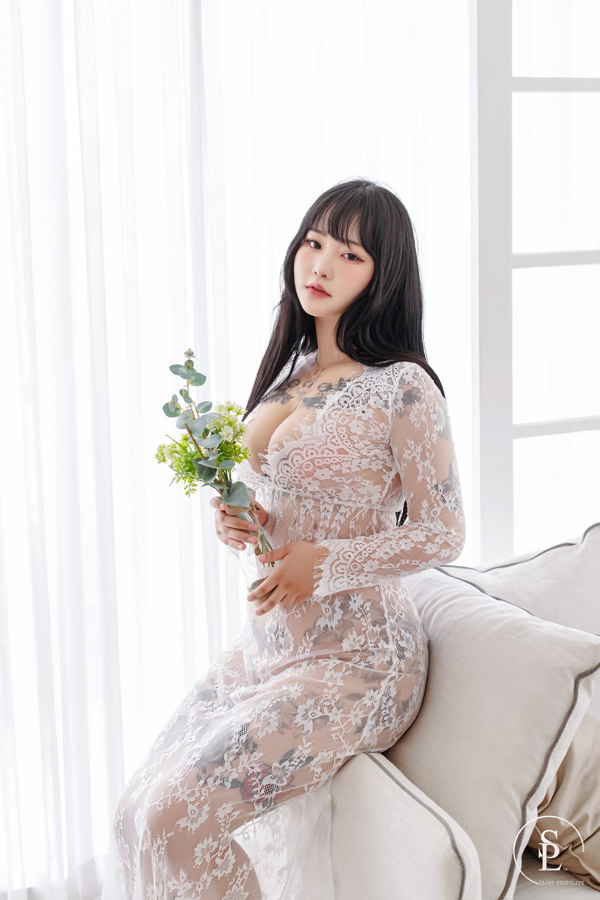 SaintPhotoLife Jeon Bo Yeon 전보연 Vol 07 Leopard And Red Kimono 0024 0741599676.jpg